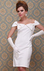 TS Vintage White Shoulder Detail Party Dress
