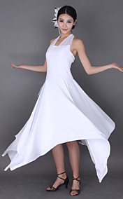 Women's Polyester Ballroom Latin Dance Dress