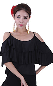 dancewear superior viscosa baile latino para damas