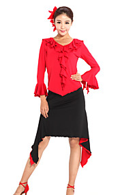 dancewear viskose latin dans praksis antrekk for damene