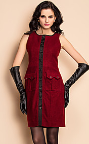 TS Military Style Tweed Vest Dress