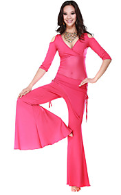 Prestatie dancewear kristal katoen en Tulle Belly Dance outfit voor dames meer kleuren
