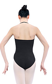 kvinners halter halsen bomull ballett dans leotard