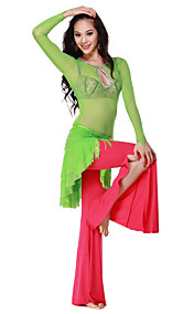 Prestatie Danskleding Tulle en Crystal Cotton Belly Dance Outfits voor dames meer kleuren