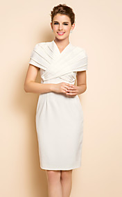 TS Shawls Style Collar Bodycon Dress