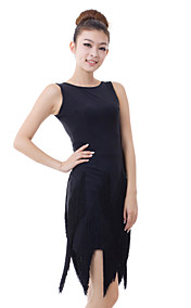 Dancewear Kwaliteit Viscose Latin Dance Dress For Ladies meer kleuren