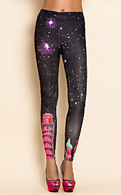 TS Estrelas impressão Leggings