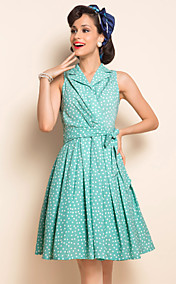 TS VINTAGE Flora Print Swing Dress