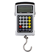  1,9 "lcd elektronische hook schaal met de tijd / temperatuur / tape / calculator (50kg max / 20g resolutie)