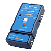  3-in-1 RJ45 Network RJ11 and USB Cable Tester