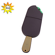  2GB Ice Cream Style USB Flash Drive (Chocolate)