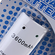  Rechargeable Battery Pack (3600mAh) for Wii Remote Controller