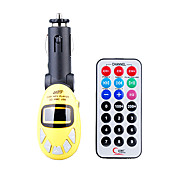  Yellow color Car MP3 Player with FM Transmitter