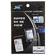  Protecteur d'écran + chiffon de nettoyage pour iPhone 4