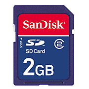  2GB SanDisk SD Memory Card