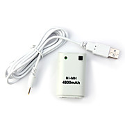  Rechargeable USB Battery Charger Pack for Xbox 360