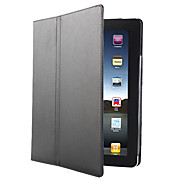  Housse de protection Rigide en cuir PU + Présentoir pour Apple iPad2 (Noir)
