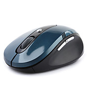  2.4GHz Wireless Mouse with Back/Forward Button on Sides - Dark Green