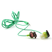  écouteurs stéréo intra-auriculaire de bœuf pour mp3/mp4 (vert)