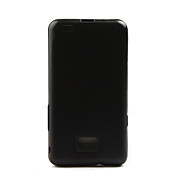  Aluminium Back & Silica Frame Case for Samsung i9100 (Black)