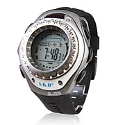  TV VCR DVD Remote Control Waterproof Wrist Watch with Alarm & EL Light