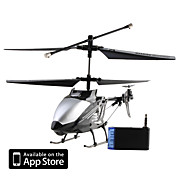  3 Channel i-Helicopter 777-173 with Gyro Controlled by iPhone/iPad/iPod Touch (Black)