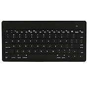 Ultra-Slim Wireless Bluetooth V2.0 Rechargeable Keyboard (Black)