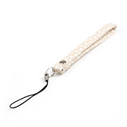  Leather Strap for Cell Phones and Gadgets (Buff)