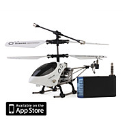  3 Channel I-Helicopter 777-172 with Gyro Controlled by iPhone/iPad/iPod Touch(White)