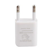  Ultra-Mini USB Adapter/Charger with Data/Charging Cable for iPod/iPhone 2/3 - EU Plug (White)