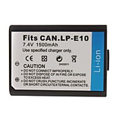  1500mAh 7.4V Digital Camera Battery LP-E10 for CANON ESO 1100D and More