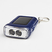  Super Bright LED Portable Solar Flashlight And Solar Lantern - Blue