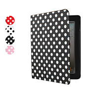  Dots Pattern Protective PU Leather Case w/ Stand for Apple iPad 2