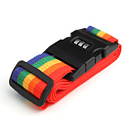  Rainbow Color Luggage Strap lock
