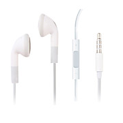  élégants écouteurs 3.5mm avec micro et contrôle du volume pour 4/4s iPhone
