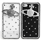  Fashionable Diamond Case for iPhone 4 / 4S (Saturn, Handmade)