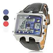  regarder le sport à double mouvement multi-fonctions avec chronomètre