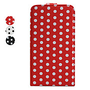  Spot Pattern Leather Case with Back Cover for Samsung i9100