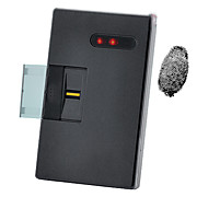  2.5" USB SATA Hard Disk Drive Enclosure with Fingerprint Security Encryption (Black)