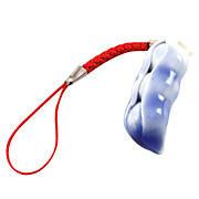  Ceramic Mobile Phone Pendant (Peas)