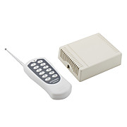  12-Channel Remote Control Switch and Transmitter (White)