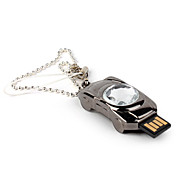  8GB Crystal Racing Car Style USB Flash Drive (Black)
