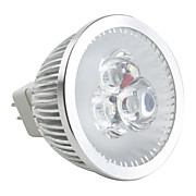  MR16 3-LED 330Lm Warm White 6000K Adjustable Brightness Spot Light (12V,3W)