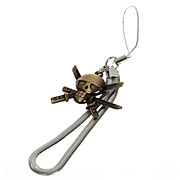  Animation Metal Cell Phone Strap - Hooded Pirates