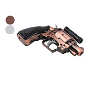  Gun Shaped Butane Jet Lighter with Red Laser Point (Assorted Colors)