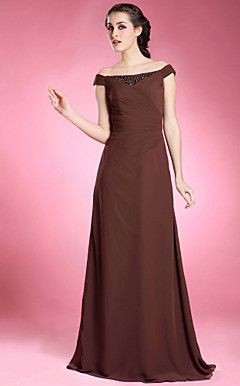 LEONTYNE - Vestido de Damas em Chifon