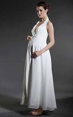 CHANDA - Vestido de Noiva em Chifon