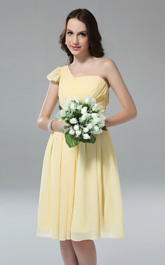 ELDA - Robe de Demoiselle d'Honneur Mousseline