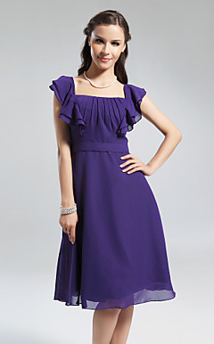 VIENNE - Bruidsmeisjesjurk van Chiffon