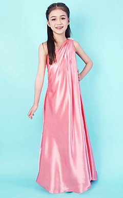 ROSWITHA - Vestido de Damita de honor de Satén